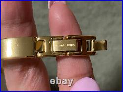 Sale Brand New Michael Kors Carey Gold Tone Watch with2 Extra Top Rings SRP $275