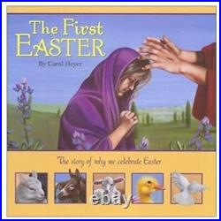 Sale! Carol Heyer The First Easter original art (4) spot illustrations Ideals