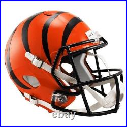Sale Cincinnati Bengals Full Size Speed NFL Replica Football Helmet-ships Now