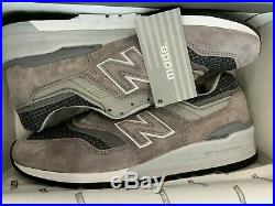 Sale New Balance 997 M997 M997pak Size 5 13 Grey Made In USA Brand New