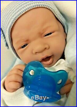 Sale Precious Preemie Boy Berenguer Preemie First Yawn Takes Pacifier New