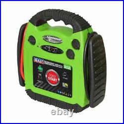 Sealey 12v 900A Portable Emergency Car Battery Jump Starter Power Pack RS1312HV