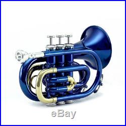 Sky Brand New Band Approved Blue Pocket Trumpet END-OF-YEAR-SALE