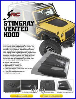 Smittybilt SRC Stingray Vented Hood fits 2007-2018 Jeep Wrangler JK 76400 SALE