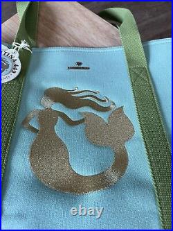 Spartina 449 Mermaid CARRY ALL Tote Bag RETIRED RARE BRAND NEW Sale! EMBROIDERED