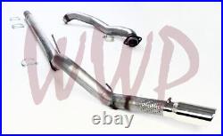 Stainless 4Filter Back Exhaust System Kit 08-10 Ford F250/F350 6.4L Turbo Truck