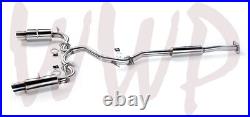 Stainless CatBack Exhaust Muffler System 13-22 Subaru BRZ & Scion FR-S FRS GT86