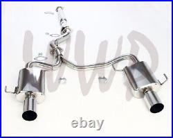 Stainless CatBack Exhaust Muffler System For 05-09 Subaru Legacy GT 2.5GT BL/BP