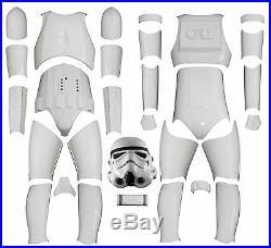 Star Wars Stormtrooper Costume Armour Kit Version 2 with Helmet from UK SALE