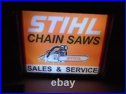 Stihl Chain Saw sales Service LED Display light sign box