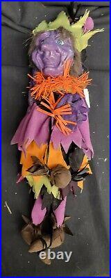 TRIFIC'S SALE Katherine's Collection Purple GOBLIN withCandyBag #1 Retired 2007