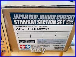 Tamiya Mini 4WD Special Sale Item Japan Cup Junior Circuit Straight White New