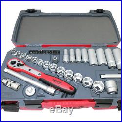 Teng Tools Sale! 39 Piece 3/8 Drive Socket Ratchet Extension Tool Set Case