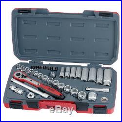 Teng Tools Sale! 39 Piece 3/8 Drive Socket Ratchet Extension Tool Set Case