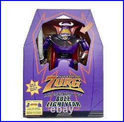 Toy Story Emperor Zurg Disney Store Talking Light Up Action Figure 15 New Sale