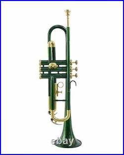Trumpet Green Brass Brand New Finish Bb Trumpet Black Friday Sale