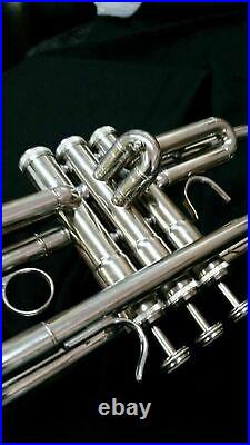Trumpets-bankruptcy Sale-new Intermediate Silver Concert Band Trumpet-b Flat