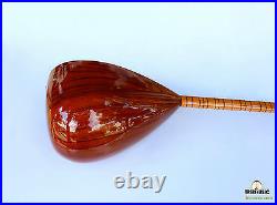 Turkish Quality Long Neck Baglama Saz String Musical Instrument For Sale Asl-111