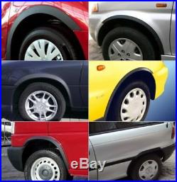Vw TOURAN Brand New Custom Wheel Arch Trims MATT BLACK set of 4 pcs.'03-06 Sale