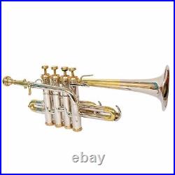 WEEKEND SALE Bb/A PICCOLO Brand New Silver Brass Finish