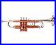 WEEKEND SALE Brand New Copper Nickle Bb FLAT Trumpet Free Case+Mouthpiece
