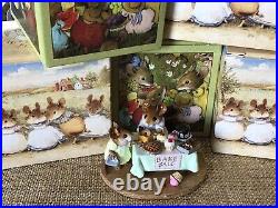 Wee Forest Folk M-220 Mousey Bake Sale (green Table Clothe) Retired