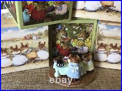 Wee Forest Folk M-220 Mousey Bake Sale (green Table Clothe) Retired