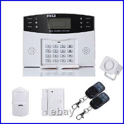 Wireless LCD Gsm Autodial Home House Office Security Burglar Intruder Alarm Sale